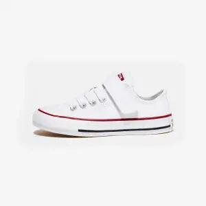 [국내당일]컨버스 척테일러 올스타 1V 파운데이션 키즈 화이트 - WHITE 화이트/WHITE 화이트/NATURAL 내추