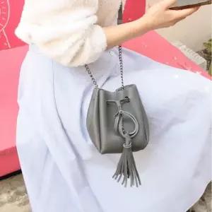 [아우트_66]인조가죽 세무 복주머니 데일리 4계절 2종