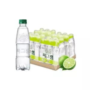 [하프클럽/셀러허브 식품]코카콜라음료 씨그램 라임 350ml 24개