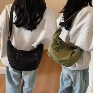 [mbnNfH_66]백 크로스백 여성 반달 데일리 캐주얼