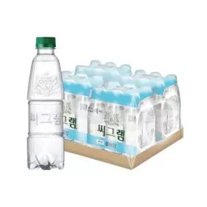 [하프클럽/셀러허브 식품]코카콜라음료 씨그램 플레인 350ml 24개