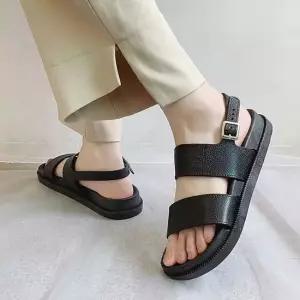 여성 여자 여름 샌틀 통굽 발편한 여름샌들 여자여름샌들