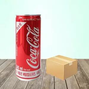 [하프클럽/셀러허브 식품]코카콜라 업소용 245ml x 30캔 음료수 탄산 사이다