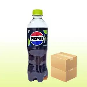 [하프클럽/기타]롯데 펩시 제로슈거 500ml 40개 라임향 업소용 펫