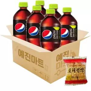[하프클럽/기타]예진마트 펩시콜라 제로 라임향 1.25 6PET