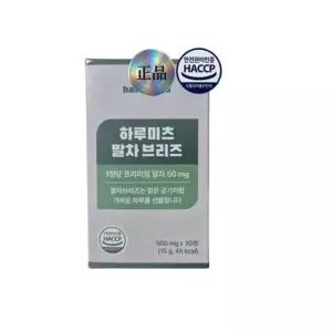 하루미츠 말차 브리즈 말차 카테킨 프로폴리스 식물성원료 밸런스 30정 3개