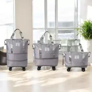 바퀴형 확장 여행가방 2단 대용량 캐리어백 나들이 보스턴 가방 2단확장형여행용가방