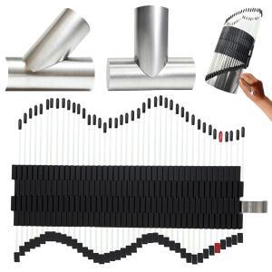 JCTLIYXG 다중 표면 파이프 프로파일링 도구, 섬유 DIY 템플릿 바닥용 다기능 모양 소재 및 커팅 내마모성 프로 경량 배관용 유리 복제기, 타일