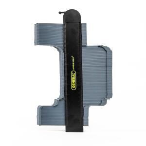 GENERAL TOOLS 잠금 컨투어 게이지 #834X, 모양 완벽한 모양을 정확하게 롱 프로파일 핏과 쉬운 불규칙한 복제기, 핀, 복사하여 254MM(10인치), 게이지, 엑스트라 절단