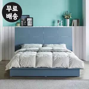 하딘 조명 평상형 침대프레임 안방 2인용 퀸사이즈(Q)