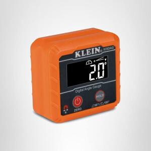 KLEIN TOOLS 935DAG 디지털 전자 레벨 180도 측정 각도 및 게이지, 0 설정 범위, - 90