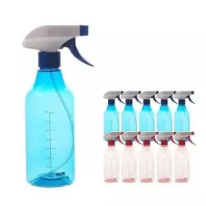 물뿌리개 눈금표시 공병 분무기 색상랜덤 500ml X10개묶음