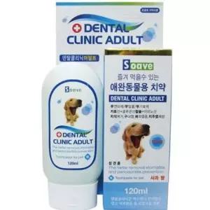 애견치약 어덜트 120ml 먹는치약 사과향 애견치약 강아지치약