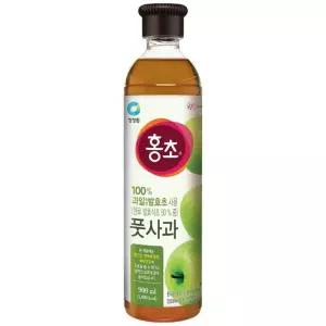 대상 청정원 홍초 풋사과 900ml x 1개입