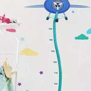 아이방 꾸미기 키재기스티커 성장 기록 벽시트지