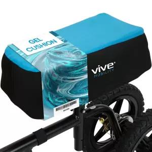 Vive Mobility Knee Walker 패딩 젤 커버 - 프리미엄 컴포트 쿠션 무릎 스쿠터용 액세서리 부상 시