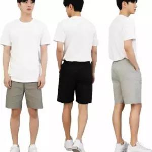 남성여름바지 빅사이즈 남성반바지 여름 밴딩팬츠