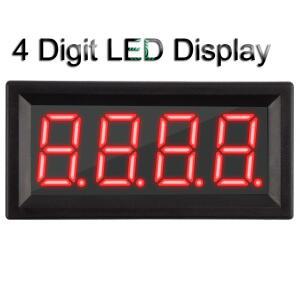 PLC 통신 모드버스 디스플레이 패널 4 자리 7 세그먼트 LED 모듈 RS485 0.56 ASCII