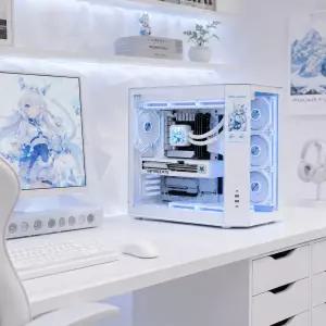 IPC Pro POLARFOX 라이젠 9800X3D 32GB RTX5080 조립PC 인텍앤컴퍼니
