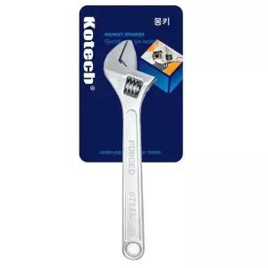 [하프클럽/]스패너 렌치 작업공구 육각볼트용 작업용 스틸 고무그립 수공구