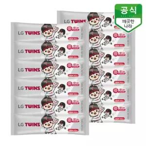깨끗한나라 엘지트윈스 쿨링타올 휴대 1매 12입