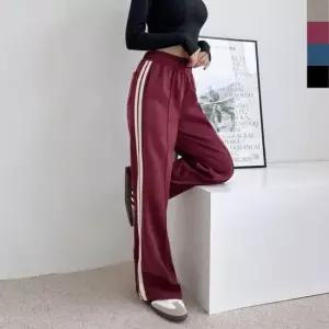 데일리 트랙 팬츠 라인 테잎 여성