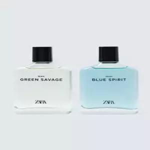 ZARA GREEN SAVAGE + BLUE SPIRIT 오드 뚜왈렛 2X100ML (3.4 FL.OZ)