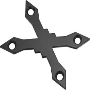 파티킬 스케이트보드 개스킷 롱보드 데크 프로텍터 싱크대 방지 침몰 하드웨어 알루미늄 합금 x 모양
