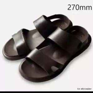 센들 밤색 남자샌들 남성샌들 801쿠션왕샌들 270mm  [mD82F67]