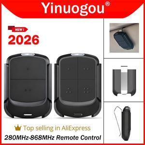 280MHz-868MHz 다중 주파수 차고 문 원격 제어 복제기 433MHz 868MHz 자동 스캔 코드 그래버 게이트 오프