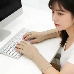 남성 손가락 관절 압박 여성 손목 보호대 반장갑