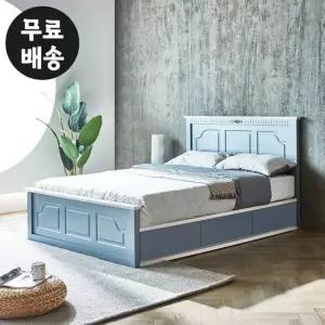루아 수납형 평상형 대형 수납 침대프레임 킹사이즈(K)