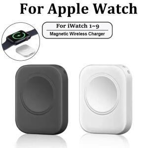 Apple Watch 시리즈 9 8 7 6 5 SE Type C 용 마그네틱 무선 고속 충전기 iPhone 3 2 1 변환