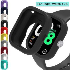 Redmi Watch 4 5 용 케이스 중공 소프트 실리콘 CoverProtector 쉘 커버리지 시계 보호 액세서리