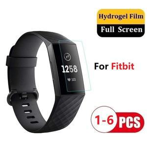 Fitbit Charge 6 5 4 3 2 용 보호 하이드로 겔 필름 Inspire HR Luxe 유리 시계가 아닌 전체 화면