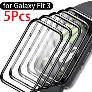 Samsung Galaxy FIT 3 Smartwatch HD 투명 화면 보호기 Fit3 Watch 용 전체 커버 보호용 소프트 유연한 필