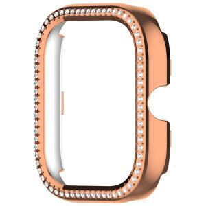 PC 보호 케이스 Anti-Scratch Bling Watch 범퍼 다이아몬드 크리스탈 화면 Redmi 5/4 스마트 시계 액세서리