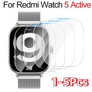 Xiaomi Redmi Watch 5 Active/5 Lite 시계 화면 보호기 용 하이드로 겔 필름 Mi 4 스크래치 방지 강화 유리