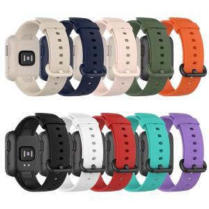 Xiaomi Mi Watch Lite용 실리콘 스트랩 Redmi 1용 교체용 시계 밴드
