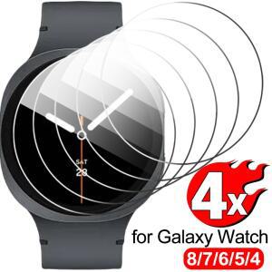 갤럭시 시계 8/7/6/5/4 용 화면 보호기 8 클래식 46mm 긁힘 방지 강화 유리 필름