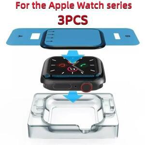 1-3PCS Apple watch Ultra 9 8 7 용 세라믹 필름 6 5 4 SE 44mm 3 2 38mm 화면 보호기