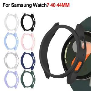 갤럭시 워치 7 40mm 44mm용 PC 케이스 무광 커버 보호용 중공 범퍼 쉘 스마트워치 액세서리