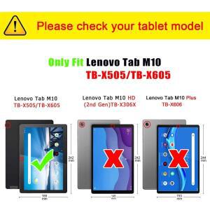 호환 레노버 탭 M10 인치 TB-X605F 커버 Fundas 태블릿 가죽 케이스