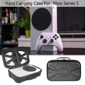 호환 Xbox 시리즈 S 게임 콘솔용 하드 운반 케이스  여행 컨트롤러 보관 가방  무선