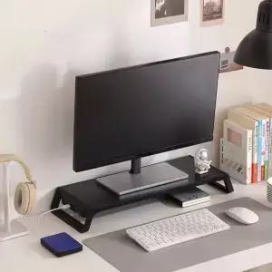 컴퓨터 모니터 스탠드 라이저 USB 허브 노트북 PC 화면 거치대 브래킷 데스크탑 키보드 마우스 스토리지