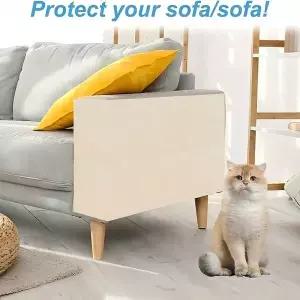 부직포 고양이 스크래치 보드 애완 동물 새끼 연삭 발톱 Scratcher 매트 소파 카펫 가구 보호대 용품