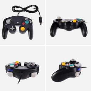 호환 Gamecube 컨트롤러용 USB 유선 핸드 조이스틱 호환 Nintend For NGC Controle MAC 컴퓨터 게임