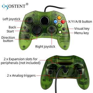 호환 Xbox용 OSTENT 유선 게임 컨트롤러 Microsoft 구세대 패드 조이스틱