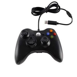 호환 Microsoft Xboxes 360 콘솔용 유선 컨트롤러 USB 케이블 게임 패드