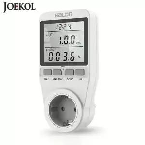 110/220V AC EU/US/AU 디지털 LCD 전력계 소켓 전력 Kwh 에너지 미터 측정 콘센트 분석기